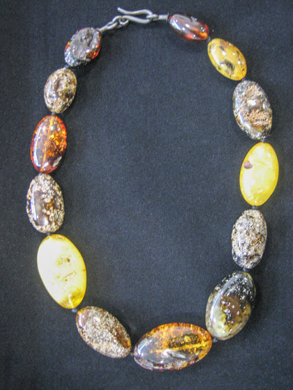 Colliers - Bernsteinkette (Baltischer Bernstein)